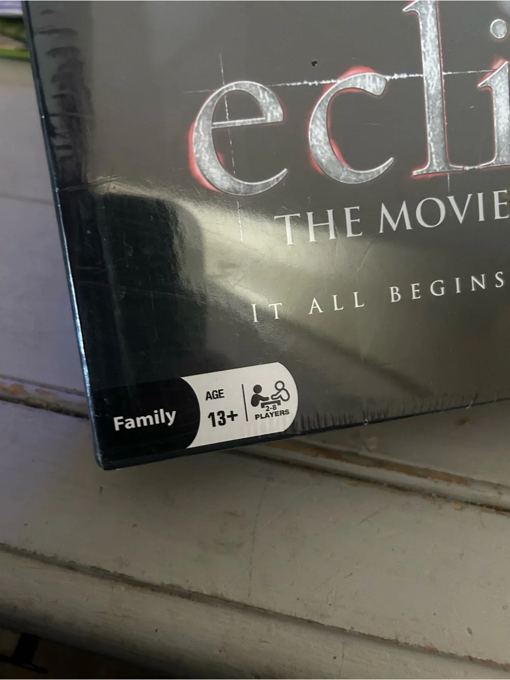 NEW IN PLASTIC Eclipse: The Twilight Saga Movie Board Game - Black 2010
